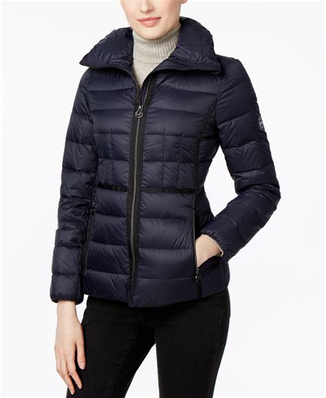 michael kors puffer packable jacket|michael kors puffer jacket macy's.